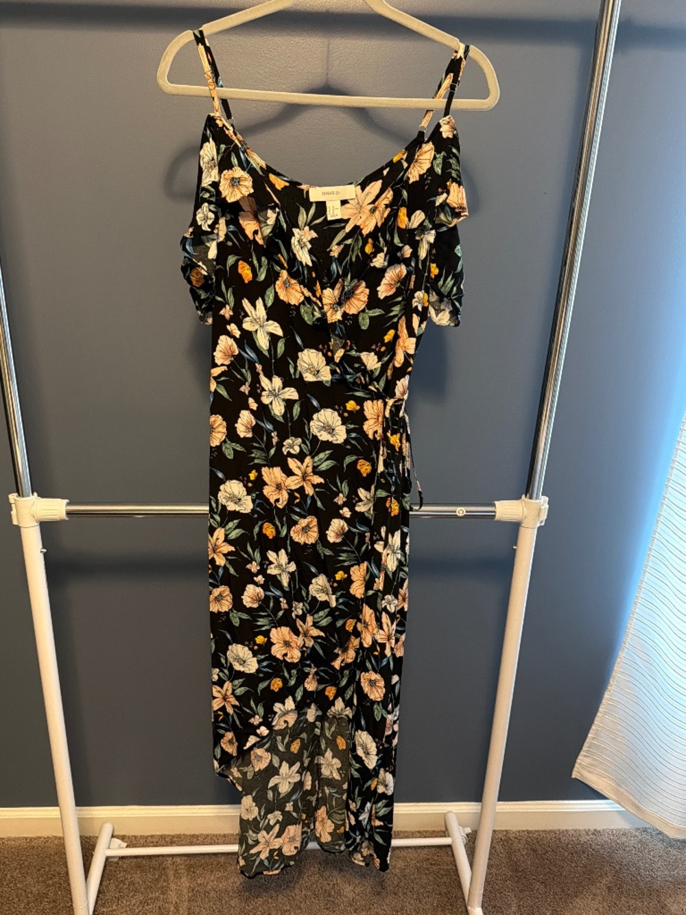 Floral Wrap Dress